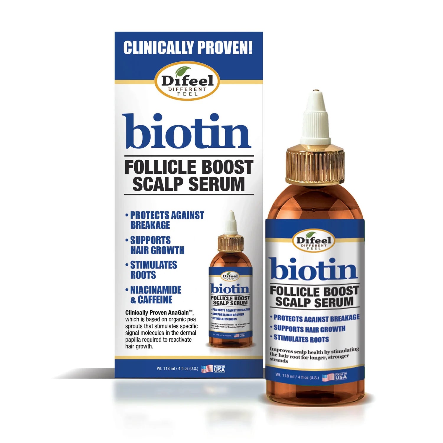 Difeel Biotin Follicle Boost Scalp Serum 4oz